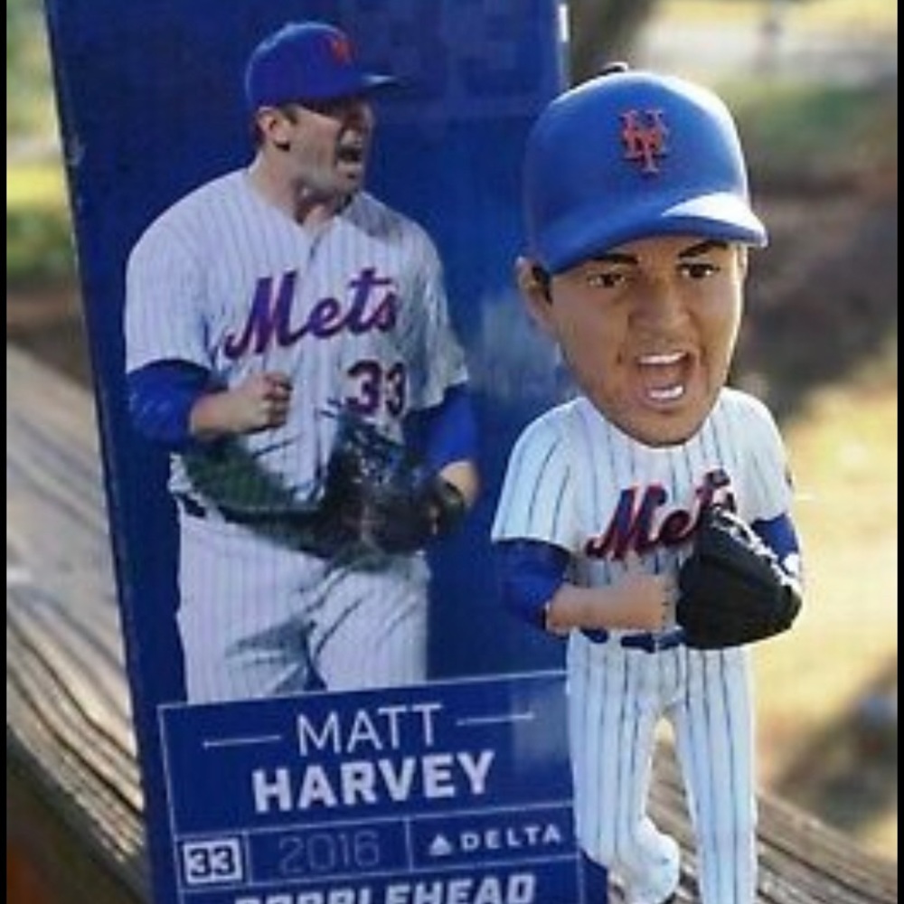 2016 New York Mets Matt Harvey Bobblehead